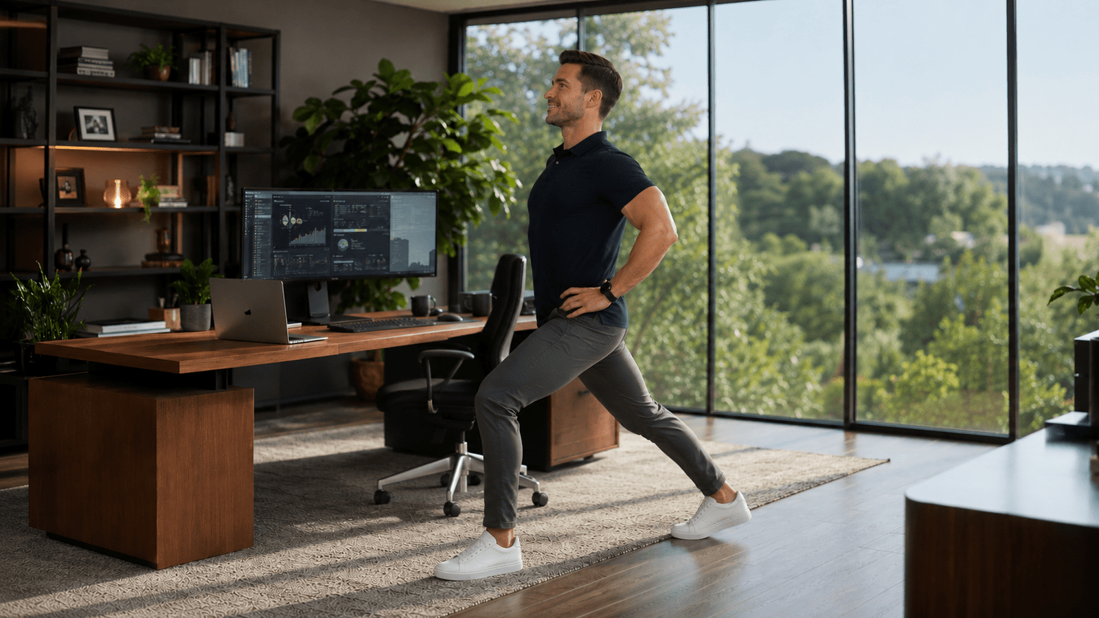 5 Minute Desk Workouts to Relieve Back Pain