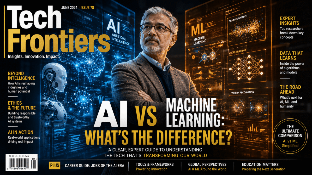 AI vs Machine Learning What's the Difference A Simple Guide for Beginners (1)