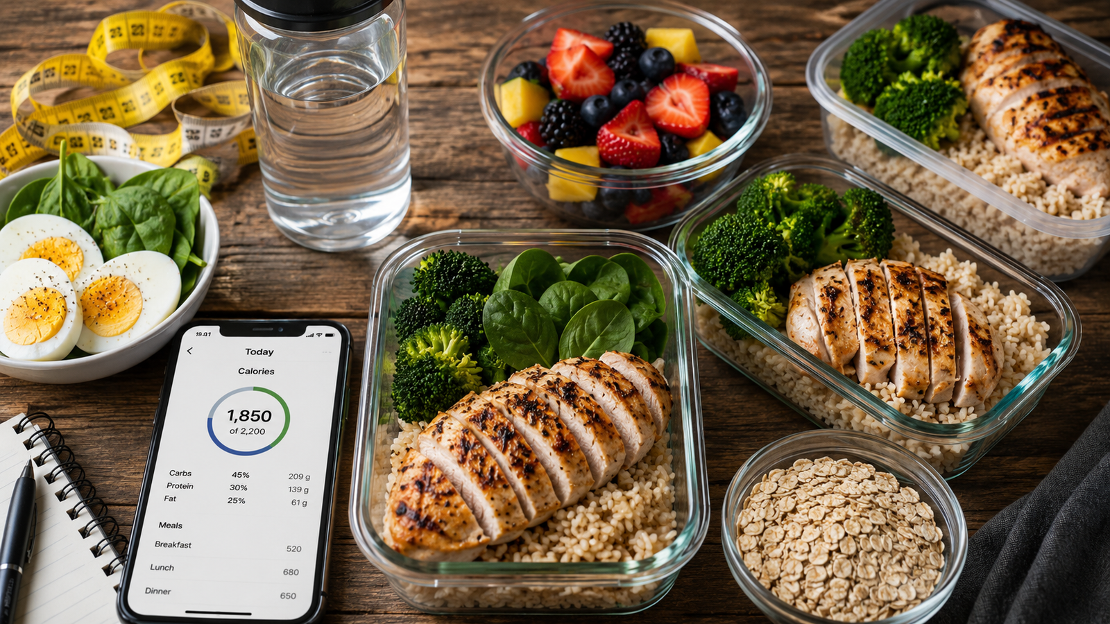 High protein meal plan for healthy weight loss