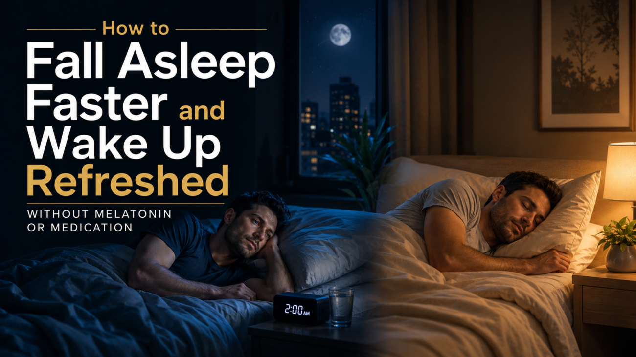 How to Fall Asleep Faster and Wake Up Refreshed Without Melatonin or Medication (5)