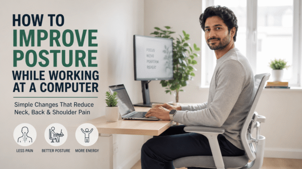 How to Improve Posture While Working at a Computer (1)
