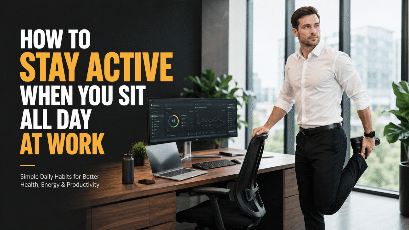 Fitness tips for desk jobs