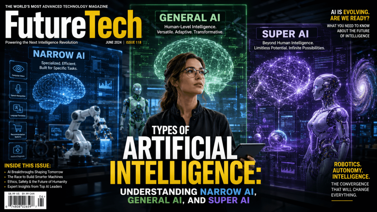 Types of Artificial Intelligence Understanding Narrow AI, General AI, and Super AI (1)