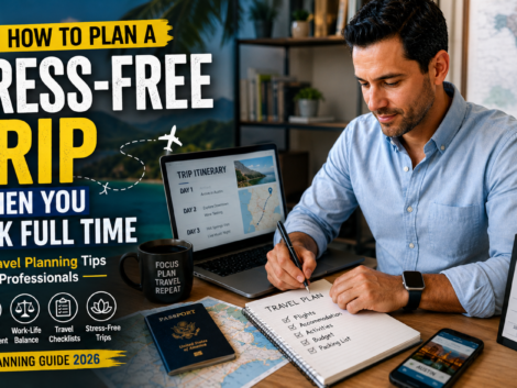 Stress free travel planning for busy professionals balancing work and travel