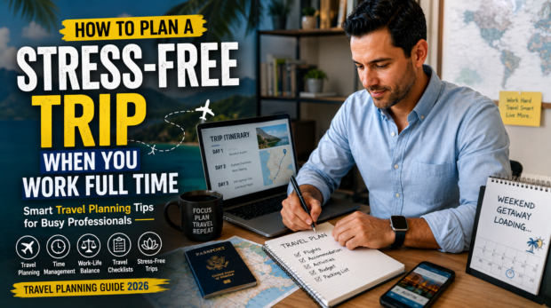 Stress free travel planning for busy professionals balancing work and travel